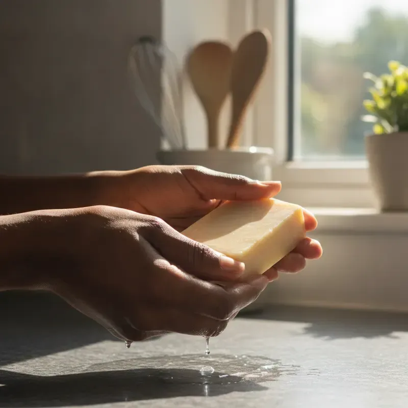 Savon artisanal en barre